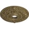 Ekena Millwork Rose Ceiling Medallion (Canopies up to 7 1/4"), 18"OD x 3 1/2"ID x 1 1/2"P, Mississippi Mud Crackle CM18ROMMC - alternate 2